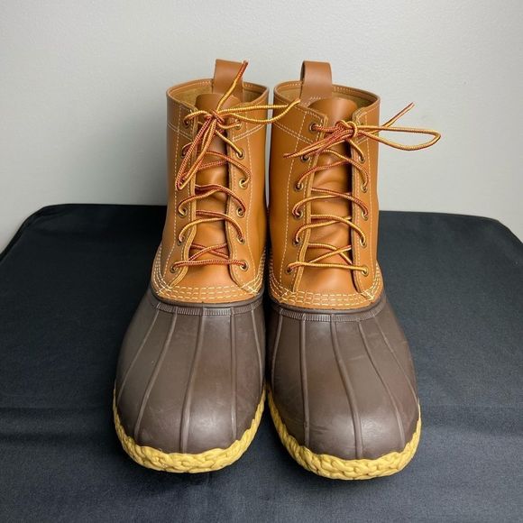 L.L. Bean Brown Thinsulate 8” Duck Boots - Picture 2 of 9